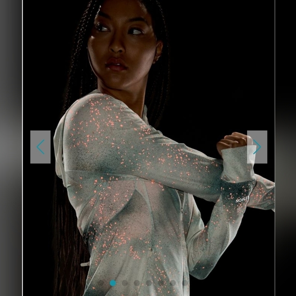 (14) Mist Over Windbreaker *Reflective ColourSpray Camo Silver Blue Multi Sirius - Picture 8 of 16